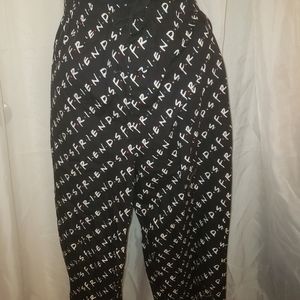FRIENDS Lounge Pants Men's XL 40"-42" NEW FRIENDS Pajamas TV Show Pj's NWOT